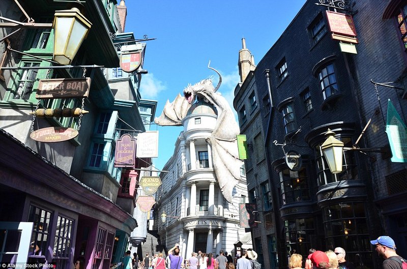 Parque Temático de Harry Potter Diagon Alley en Orlando