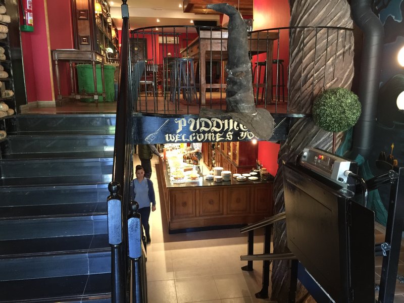 Pudding Diagonal: la cafetería de Harry Potter en Barcelona