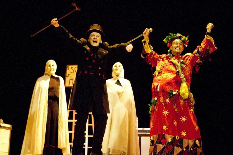 Ebenezer Scrooge en el Teatro Figaro