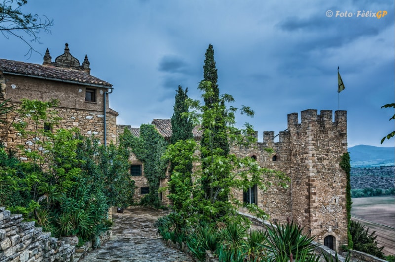 Castillo de Montsonís Foto de Flickr de Fèlix González