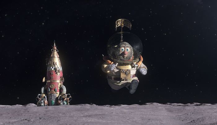 Solan & Eri misión a la luna, en Supertribus